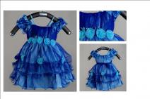 593 Glitter Rimple Dress